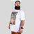 Camiseta Plus Size Christian Arae Kaeru Branca. - Imagem 3