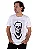 Camiseta Plus Size Gene Marinheiro Caveira Branca. - Imagem 1