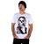 Camiseta Plus Size Kurt Cobain Caveira Branca. - Imagem 1
