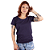 Camiseta Feminina Básica Marinho - Imagem 1