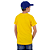 Camiseta Juvenil Brasil Fut Caveira Amarela - Imagem 5