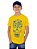 Camiseta Juvenil Brasil Fut Caveira Amarela - Imagem 1