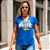 Blusa Choker Brasil Azul Royal - Imagem 3