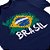 Camiseta Infantil Brasil Bandeira Marinho. - Imagem 2