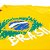 Camiseta Infantil Brasil Bandeira Amarela. - Imagem 2