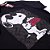 Camiseta Snoopy Bolo Preta Oficial - Imagem 2