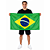 Bandeira do Brasil Copa 1,50m x 1,00m - Imagem 1