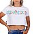 Blusa Cropped Snoopy Branca Oficial - Imagem 2