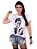 Camiseta Audrey Hepburn Caveira e Tattoo Branca. - Imagem 1