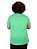 Camiseta Plus Size Básica Verde Claro. - Imagem 2