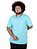 Camiseta Plus Size Básica Azul Celeste. - Imagem 1