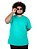 Camiseta Plus Size Básica Verde Esmeralda. - Imagem 1