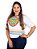 Camiseta Feminina Baby Box Mulher Maravilha Branca Oficial - Imagem 4