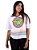 Camiseta Feminina Baby Box Mulher Maravilha Branca Oficial - Imagem 6