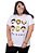 Camiseta Feminina Plus Size Friends Mini Branca Oficial - Imagem 1