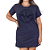 Vestido Tshirt Moto Superior Marinho Indigo - Imagem 3