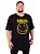 Camiseta Plus Size Nirvana Smile Preta - Oficial - Imagem 3