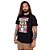 Camiseta Bateria Psycho Drummer Preta. - Imagem 1