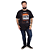 Camiseta Plus Size Opala Deluxo Preta. - Imagem 5