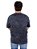Camiseta Plus Size Estonada Motor Company - Azul Marmorizada. - Imagem 5