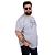 Camiseta Plus Size Controle Gamer Cinza Mescla. - Imagem 3