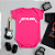 Body Bebê Metaleira - Rosa Pink - Imagem 2
