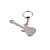 Chaveiro Metal Guitarra Preta - Imagem 3