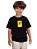 Camiseta Infantil Skate Picto Preta - Imagem 1