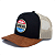 Boné Trucker Gasoline Marrom - Imagem 1