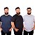 Pack 3 Camisetas Lisas Plus Size Premium X1 ao X4. - Imagem 1