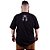 Camiseta Plus Size Trivium Skelly Frame Preta Oficial - Imagem 5