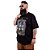 Camiseta Plus Size Trivium Skelly Frame Preta Oficial - Imagem 3