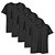 Pack 5 Camisetas Lisas Plus Size Premium. - Imagem 3