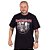 Camiseta Plus Size Iron Maiden Eddie's Preta Oficial - Imagem 1