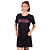 Vestido Tshirt Red Rock Preta Jaguar - Imagem 1