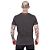 Camiseta Estonada Rock Relevo Preta. - Imagem 5