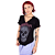 Blusa Corrente Caveira Laço Preta - Imagem 1