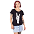 Camiseta Feminina Hand Tattoo Preta Jaguar - Imagem 1