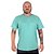 Camiseta Plus Size Básica Premium Verde Sensation. - Imagem 3