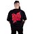 Camiseta Plus Size David Bowie Rebel Rebel Preta Oficial - Imagem 3
