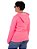 Moletom Feminino Canguru Long Rock - Rosa Fluor - Imagem 4