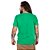 Camiseta Plus Size Básica Verde Bandeira. - Imagem 3