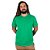 Camiseta Plus Size Básica Verde Bandeira. - Imagem 1