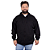 Moletom Canguru Zíper Básico Preto - Imagem 5