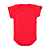 Body Bebê Básico Vermelho - Imagem 1