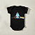 Body Bebê Pink Floyd The Bear Side Preto - Imagem 1