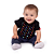 Body Bebê Caveirinhas Preto - Imagem 1