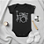 Body Bebê Bateria Line Drum Preto - Imagem 3