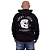 Moletom Canguru Zíper Moto Liberty Preto - Imagem 1