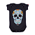 Body Bebê Caveira Mexicana Preto - Imagem 1